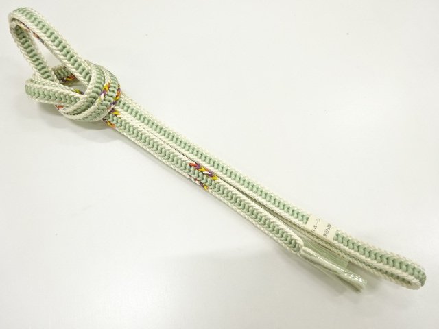 未使用品　正絹　手組帯締め